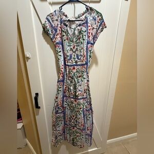 Loft Mermaid Linen Dress